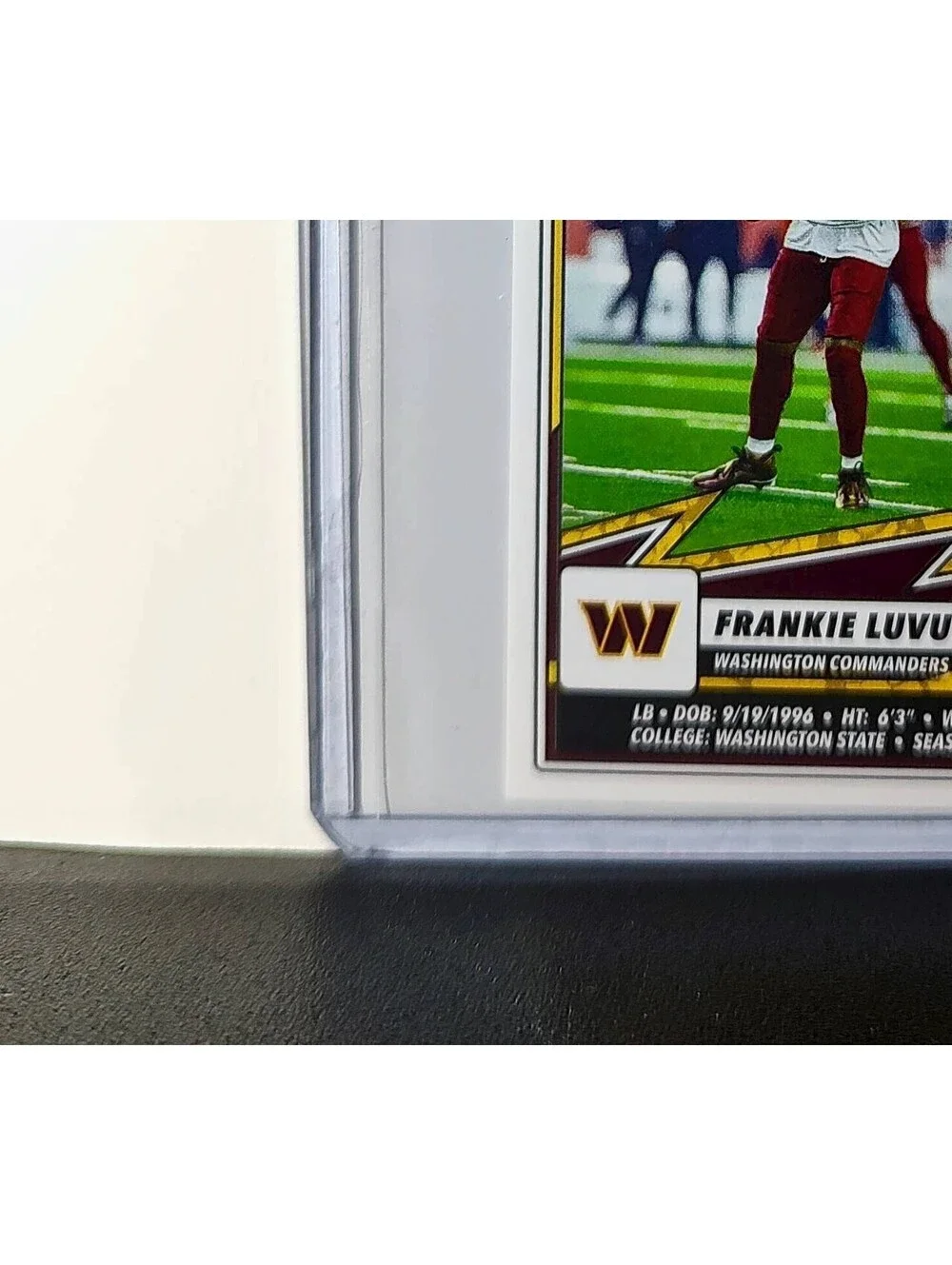 Frankie Luvu 2025 Panini NFL #354 Sticker Washington Commanders